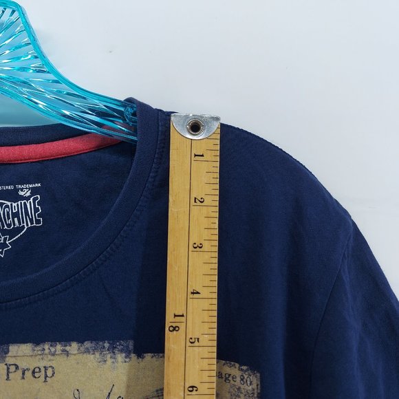 flying machine blue shirt Size Large - Picture 5 of 8